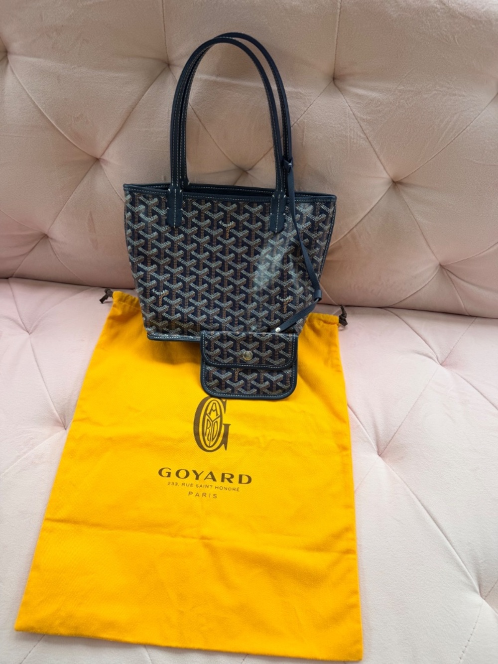 Goyard Mini Anjou Tote Bag - Picture 13 of 14